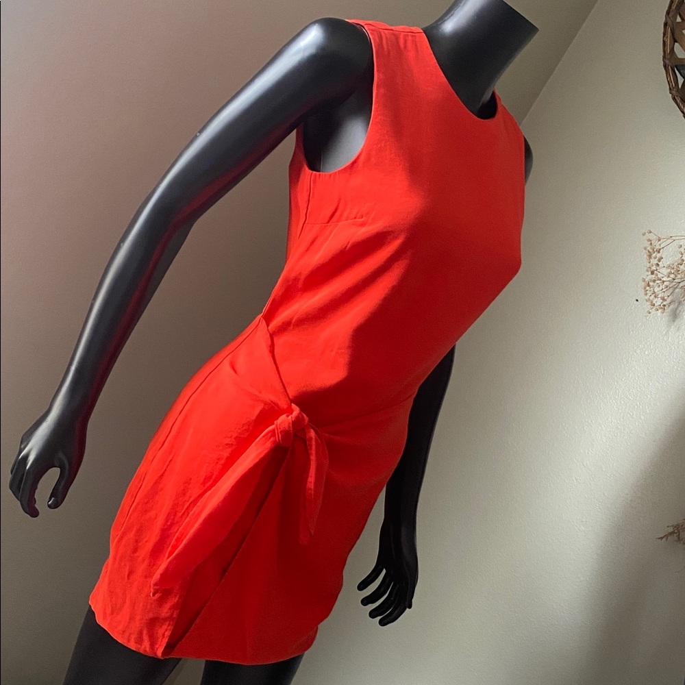 Gianni Bini Vibrant Orange Mini Dress - Picture 9 of 14